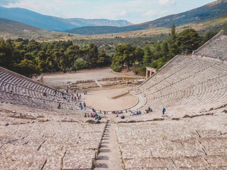 El teatro antiguo de Epidauro