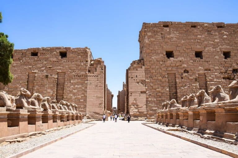 El templo de Karnak, Luxor
